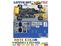 BEEMAX ITEM 12001B LOTUS 99T w/ DETAIL UP F1 GP 1987 1/12 GRAND PRIX COLLECTION