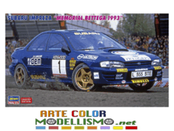 HASEGAWA ITEM 20768 SUBARU IMPREZA 1993 MEMORIAL BETTEGA rally 1/24 SCALE KIT