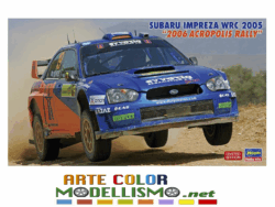HASEGAWA ITEM 20774 SUBARU IMPREZA WRC Acropoli 2005 rally 1/24 SCALE KIT