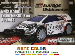 MINI 4WD TAMIYA ITEM NTKS 01 TOYOTA NETZ KOBE VITS #43 TEAM NEKKO LIMITED EDITION