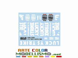 TABU DESIGN DECALS SPONSOR x BIKE BEEMAX SUZUKI RGV GAMMA SCALE KIT 1/12