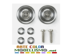 TAMIYA MINI 4 WD item 15437 ALUMINUM ROLLERS ROTELLE 13mm ringless