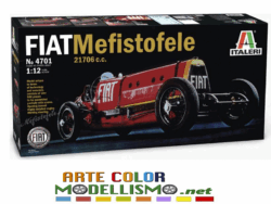 ITALERI 1/12 SCALE MODEL KIT ITEM 4701 FIAT MEFISTOFELE GRAND PRIX FORMULA