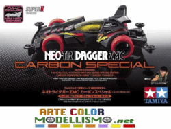 MINI 4WD TAMIYA ITEM 95508 NEO TRIDAGGER ZMC CARBON LIMITED ED.