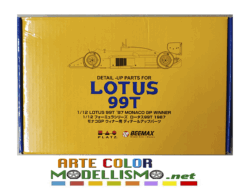 BEEMAX ITEM EX 12001 LOTUS 99T DETAIL UP F1 GP 1987 1/12 GRAND PRIX COLLECTION