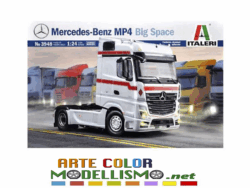 ITALERI ITEM 3948 CAMION MERCEDES BENZ MP4 BIG SPACE 1/24 SCALE SERIES TRUCKS