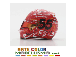 LOOKSMART MODELS LSHEL 007 HELMET / CASCO SAINZ FERRARI MEXICAN GP 1/5 SCALE