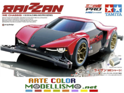 NEW CHASSIS MINI 4WD TAMIYA 18663 RAIZZAN NEW CHASSIS ME TELAIO
