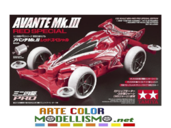 MINI 4WD TAMIYA ITEM 95425 AVANTE Mk III RED SPECIAL EDITION MS CHASSIS