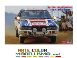 HASEGAWA ITEM 20792 Nissan 240RS 1983 Safari rally 1/24 SCALE KIT