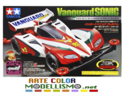 MINI 4WD TAMIYA ITEM 19435 VANGUARD SONIC SUPER II CARBON CHASSIS