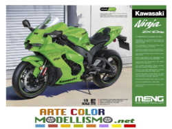 MENG MODEL KIT MT 008 KAWASAKI NINJA BIKE MOTORCYCLE SERIES 1/9 SCALE KIT
