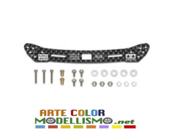 MINI 4WD TAMIYA ITEM 15549 HG REAR Posteriore Carbon 2mm SLIDE