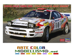 HASEGAWA ITEM 20807 TOYOTA CELICA 4WD CATALUNYA 1994 RALLY 1/24 SCALE KIT