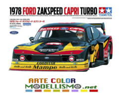 TAMIYA ITEM 24376 FORD ZAKSPEED CAPRI TURBO 1978 1/24 SCALE SPORTS CAR SERIES
