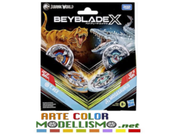 BEYBLADE X HASBRO DUAL PACK JURASSIC WORLD BOOSTER PACK