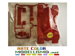 MINI 4WD TAMIYA 18636 CARROZZERIA in plastica HEAT EDGE RED  BODY SET