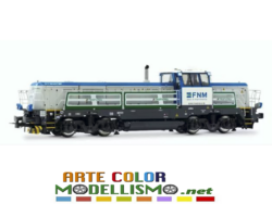 HR 2924 HORNBY RIVAROSSI FNM Locomotiva diesel Effishunte FS TRENORD HO 1/87