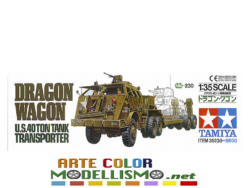 TAMIYA CARRO ARMATO ITEM 35230 DRAGON WAGON US  TANK MILITARY 1/35 SCALE
