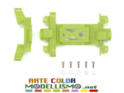 MINI 4WD TAMIYA ITEM 95701 COPERTURA INGRANAGGI GREEN MS CHASSIS 1/32 SCALE