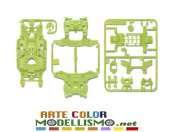 MINI 4WD TAMIYA ITEM 95702 TELAIO GREEN MS CHASSIS 1/32 SCALE