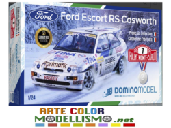 BELKITS DOMINO FCD 001 FORD ESCORT RS COSWORTH 1/24 SCALE MODEL KIT LIMITED EDITION