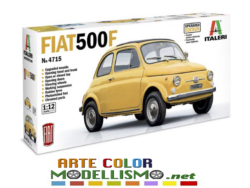 ITALERI 1/12 SCALE CAR MODEL KIT ITEM 4715 FIAT 500F