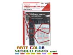 BEEMAX 24044 TOYOTA CELICA RALLY MONTECARLO DETAIL UP FOTOINCISIONI 1/24 scale kit