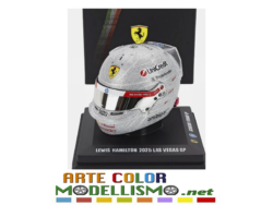 LOOKSMART MODELS LSHEL 027 HELMET / CASCO L. HAMILTON FERRARI 2025 LAS VEGAS GP 1/5 SCALE